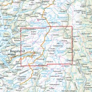 Lyseheiane, Sirdalsheiane & Setesdal Vesthei nord Calazo 